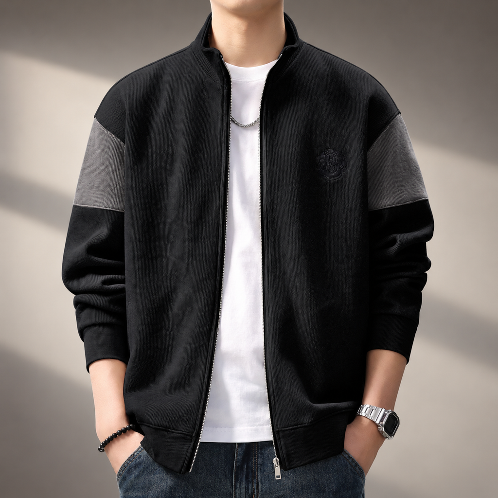 Carter Men’s Colorblock Full-Zip Knit Jacket