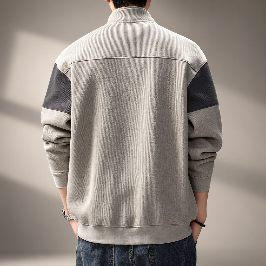 Carter Men’s Colorblock Full-Zip Knit Jacket