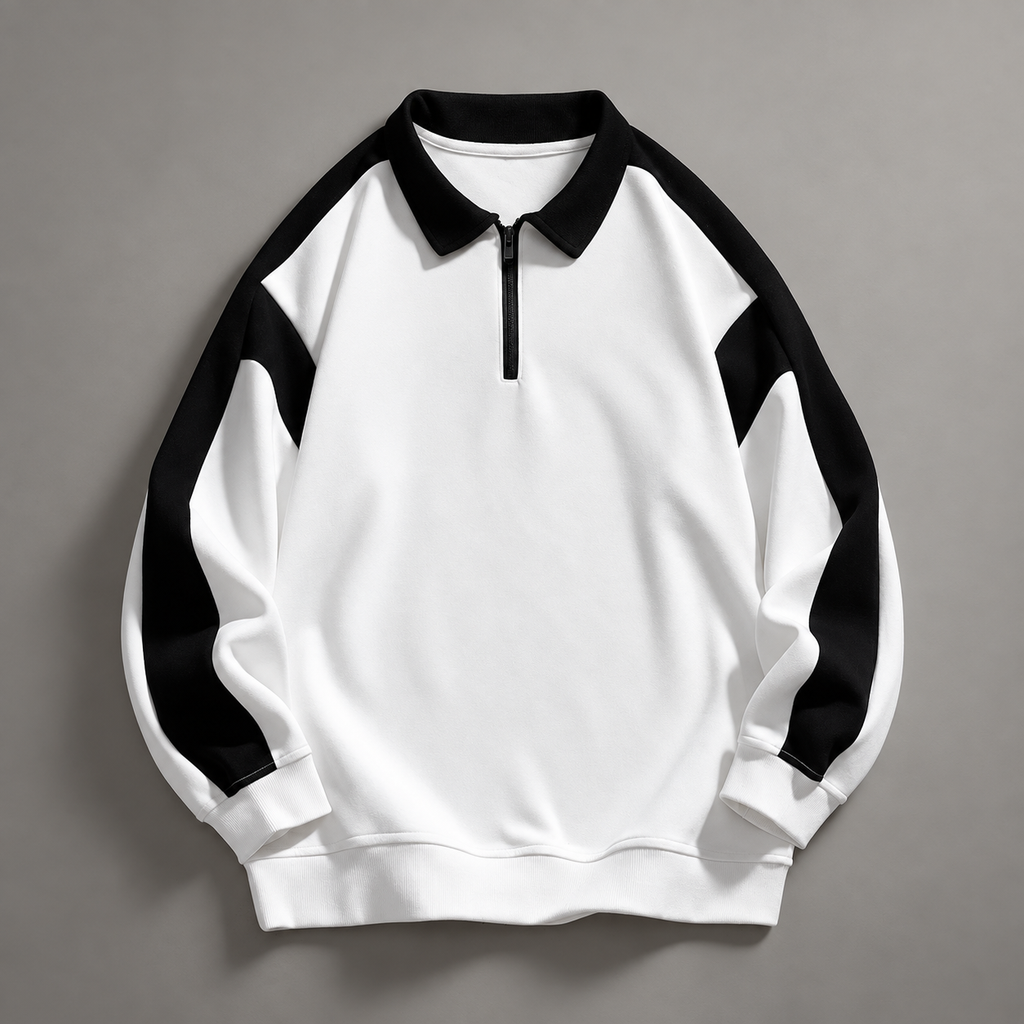 Dario Colorblock Quarter-Zip Pullover