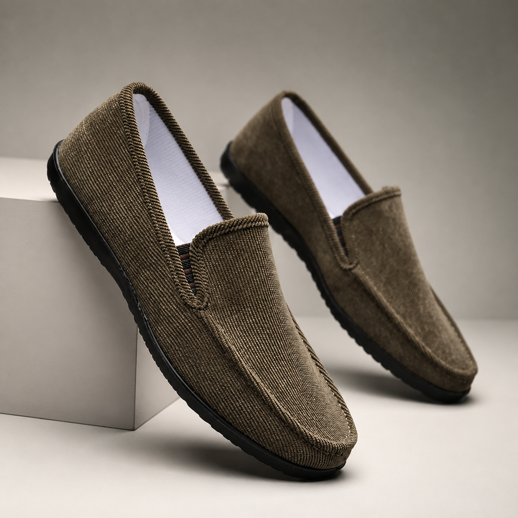Clay Lightweight Canvas Slip-On Loafers