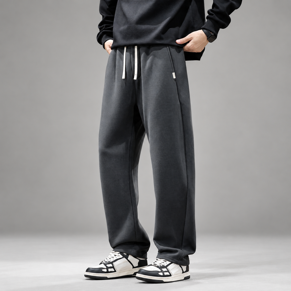 Gervais Men’s Relaxed Sweatpants with Pockets