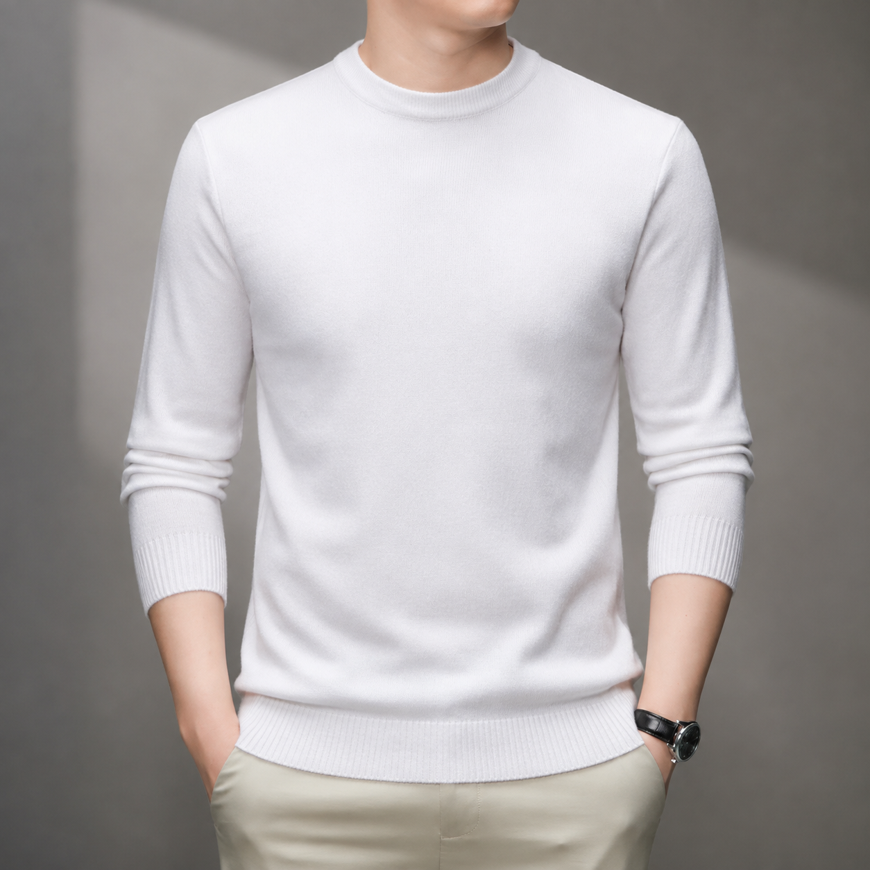 Dawson Men's Crewneck Knit Sweater