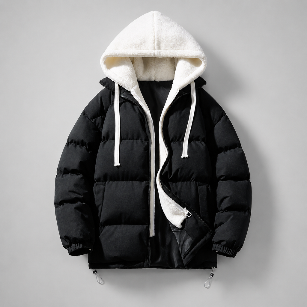 Elliot Men's Hooded Puffer Jacket