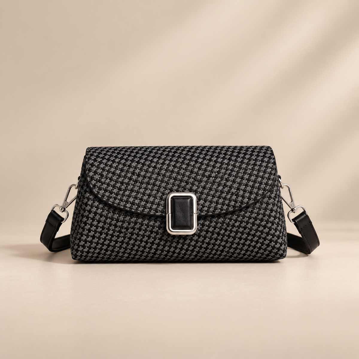 Elodie Woven Shoulder Bag