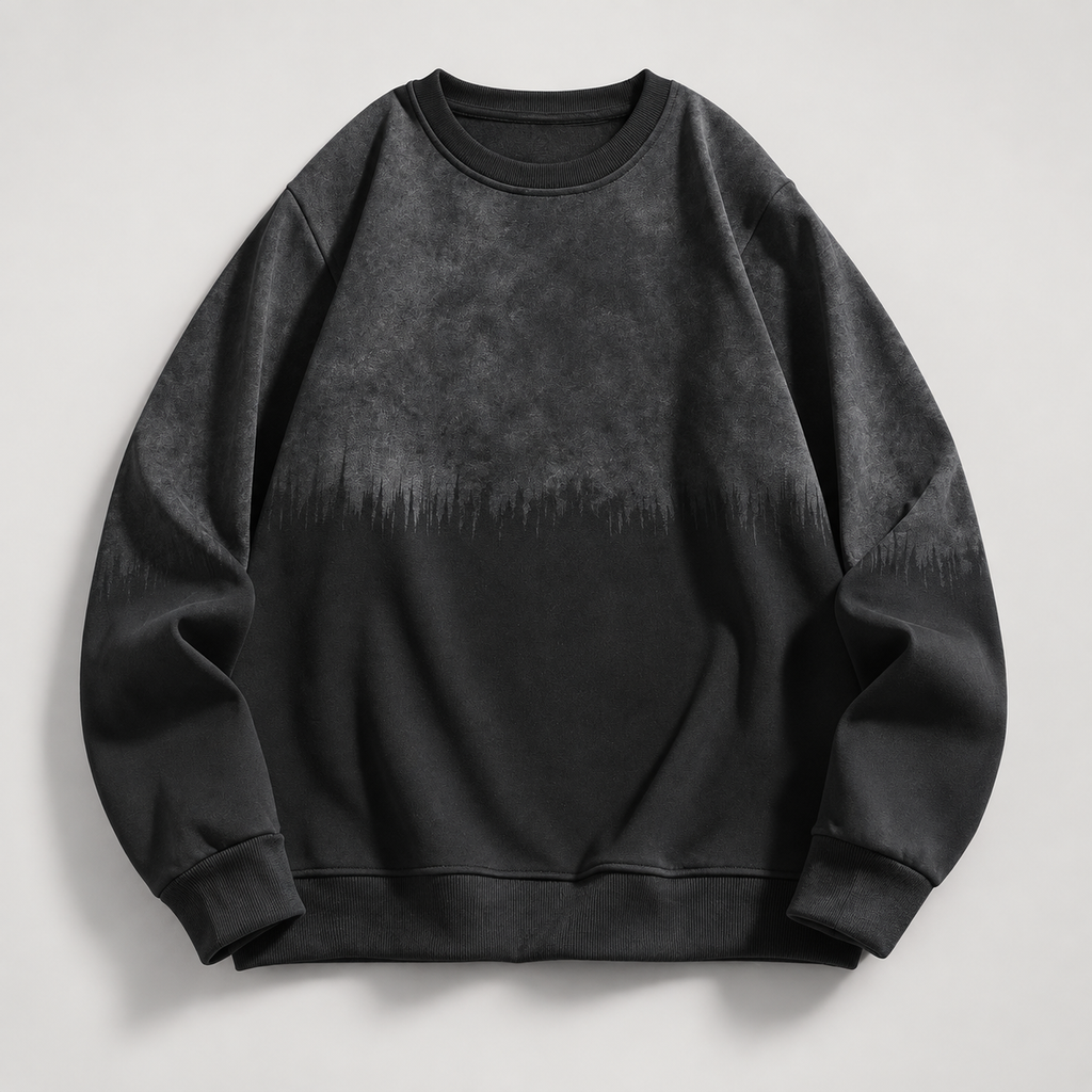 Fletcher Men’s Washed Gradient Crewneck Sweatshirt