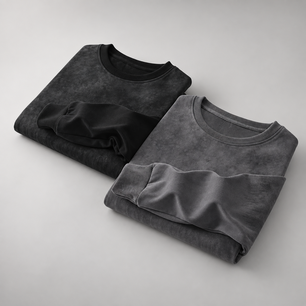 Fletcher Men’s Washed Gradient Crewneck Sweatshirt