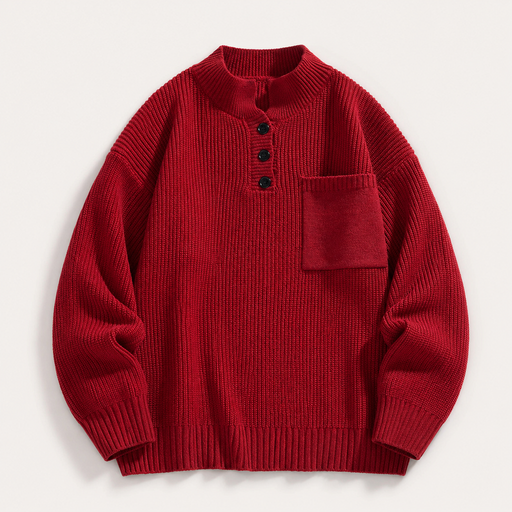 Frederick Men's Merino Wool Knit Sweater