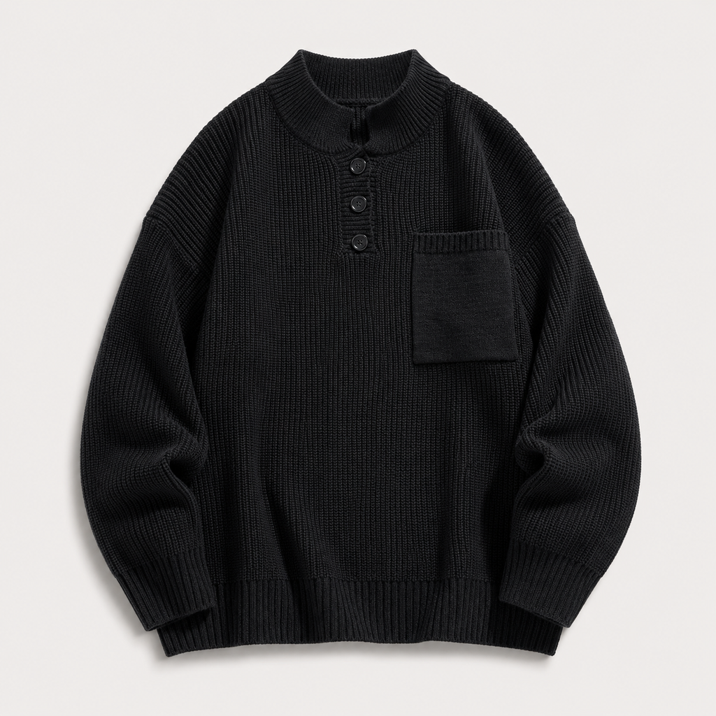 Frederick Men's Merino Wool Knit Sweater