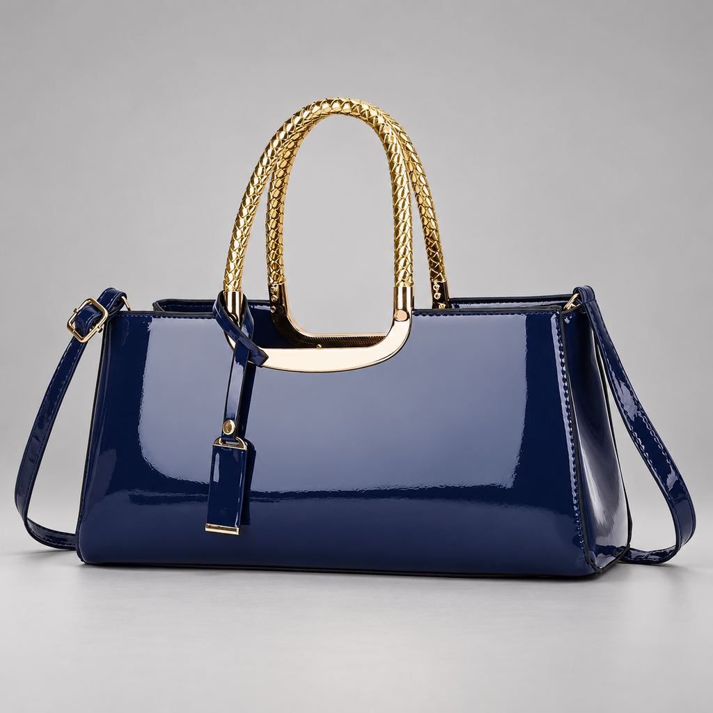 Roxen Women’s Structured Top Handle Shoulder Bag