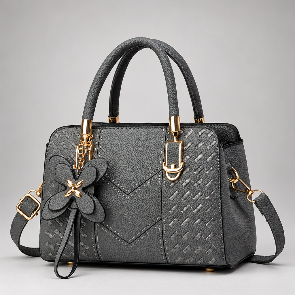 Mira Moreau Women’s Structured Satchel with Shoulder Strap