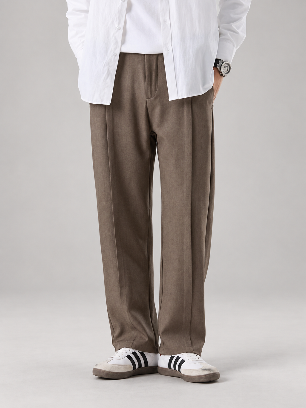 Harrison Men’s Pleated Wide-Leg Dress Pants