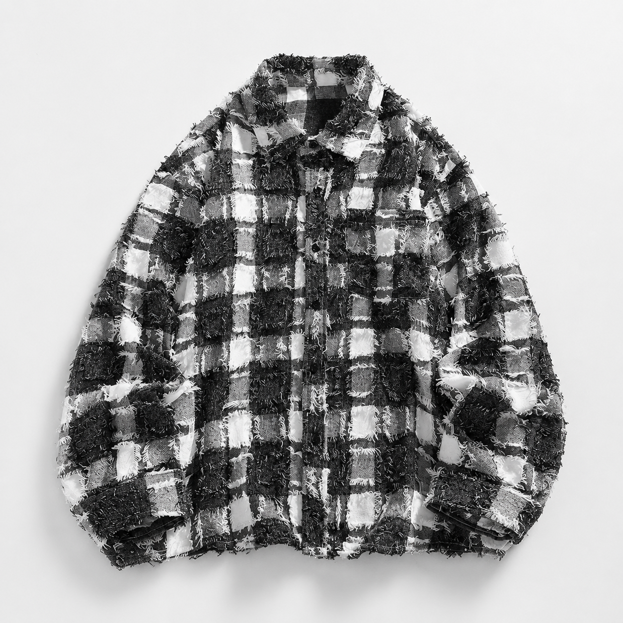 Hugo Men's Textured Oversized Jacket