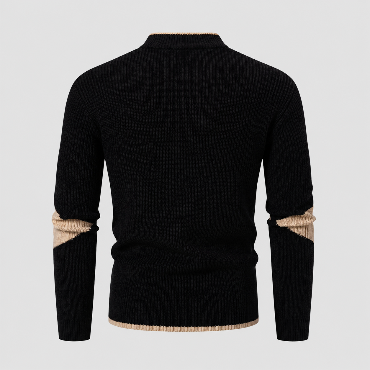 Landon Long Sleeve High Neck Knit Sweater
