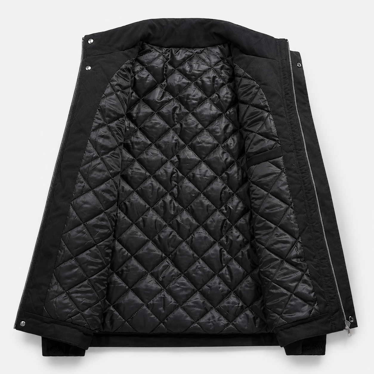 Logan  Stand Collar Lightweight Zip Jacket