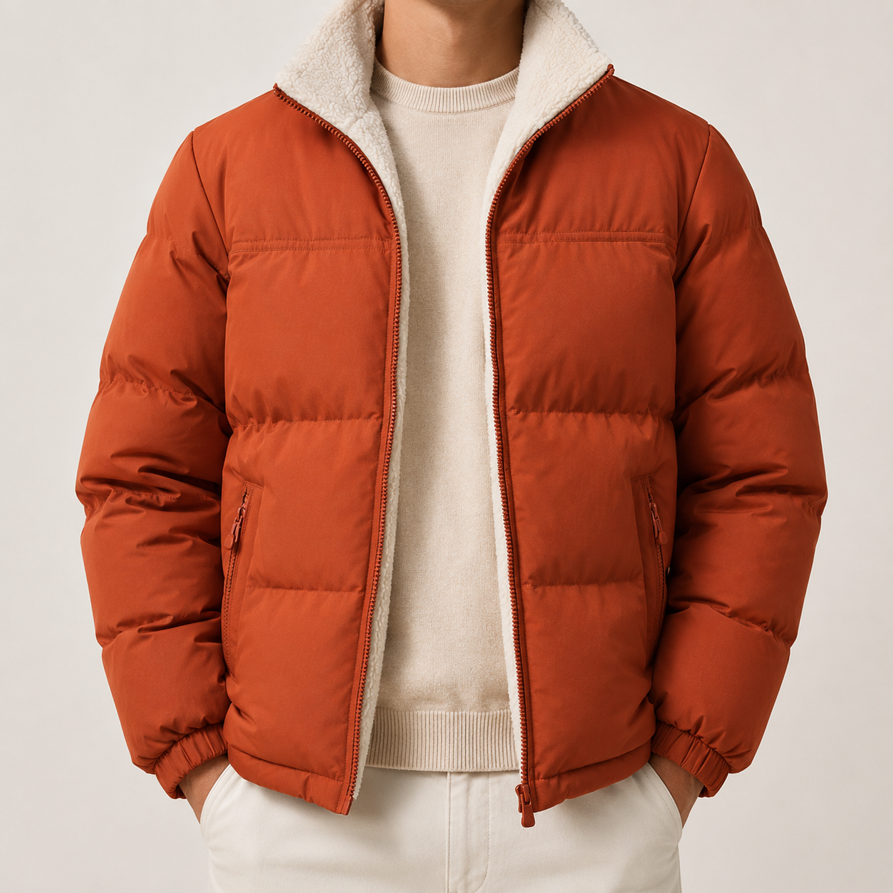 Logan Reversible Sherpa Quilted Jacket