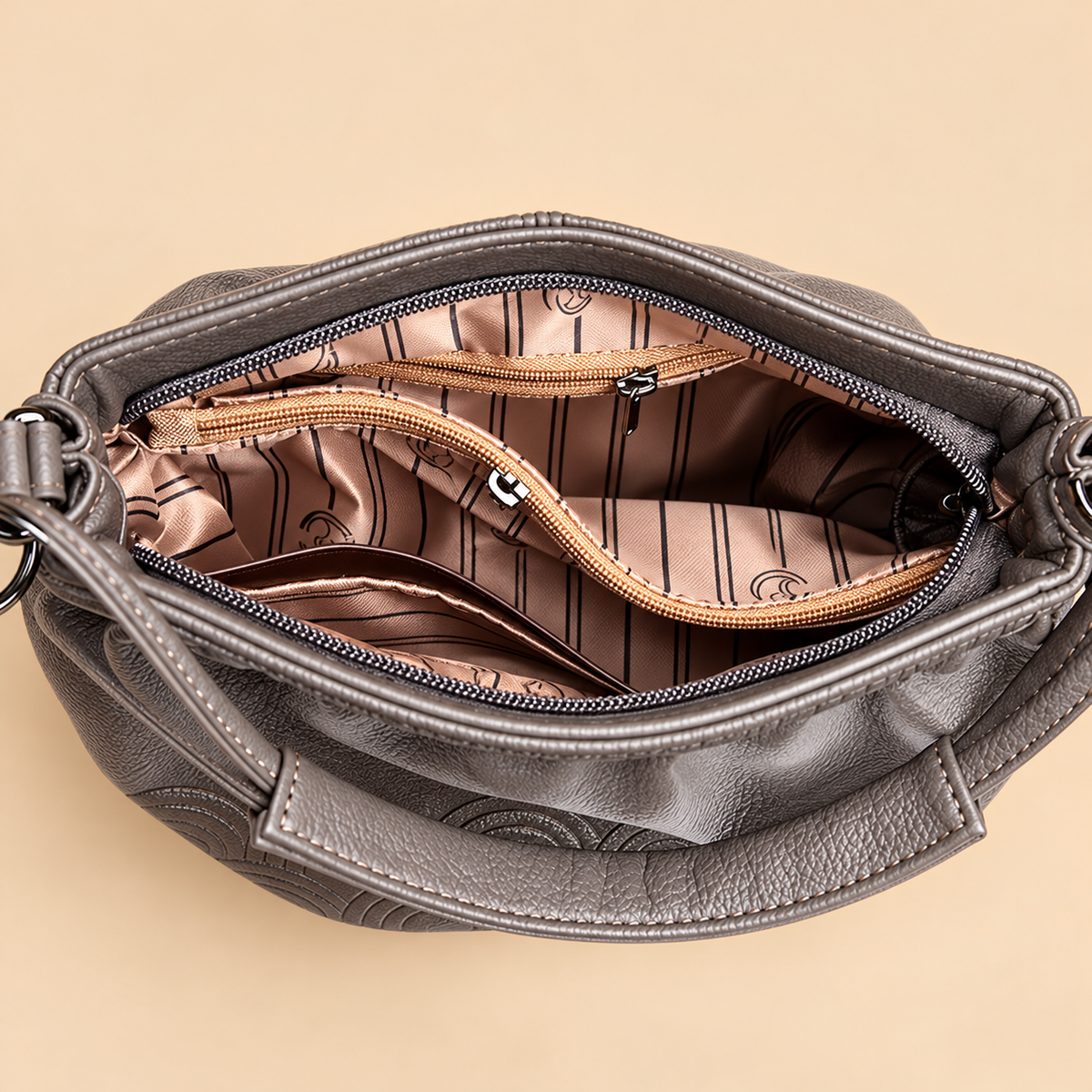 Lucette Embossed Women's Shoulder Bag