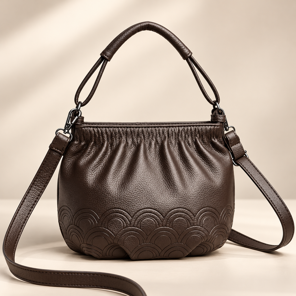 Lucette Embossed Women's Shoulder Bag
