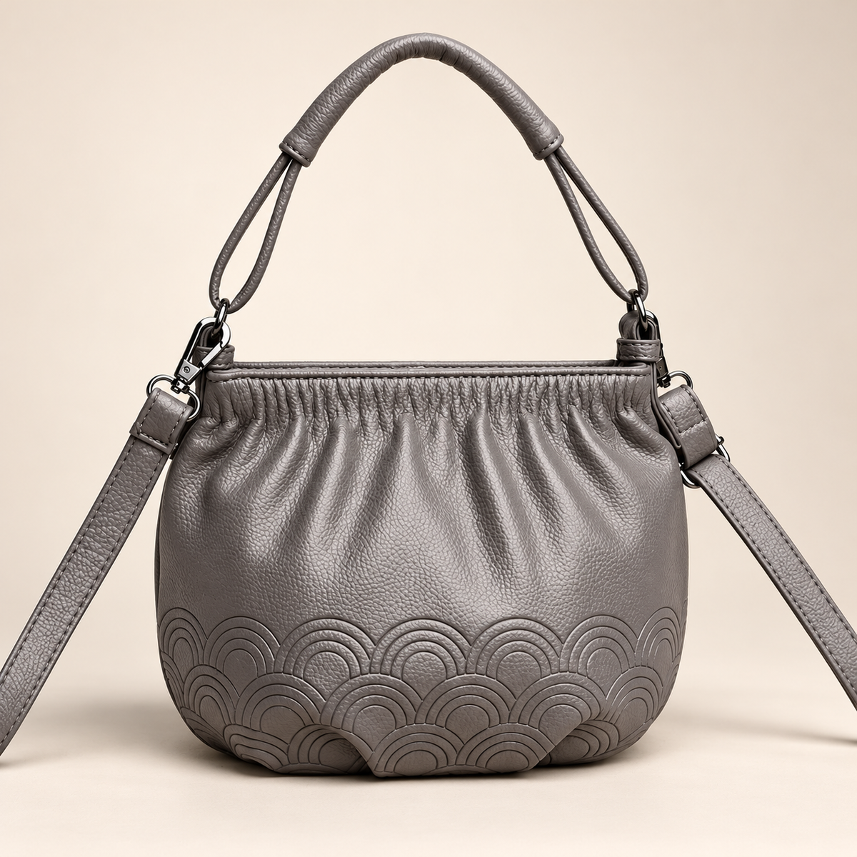 Lucette Embossed Women's Shoulder Bag