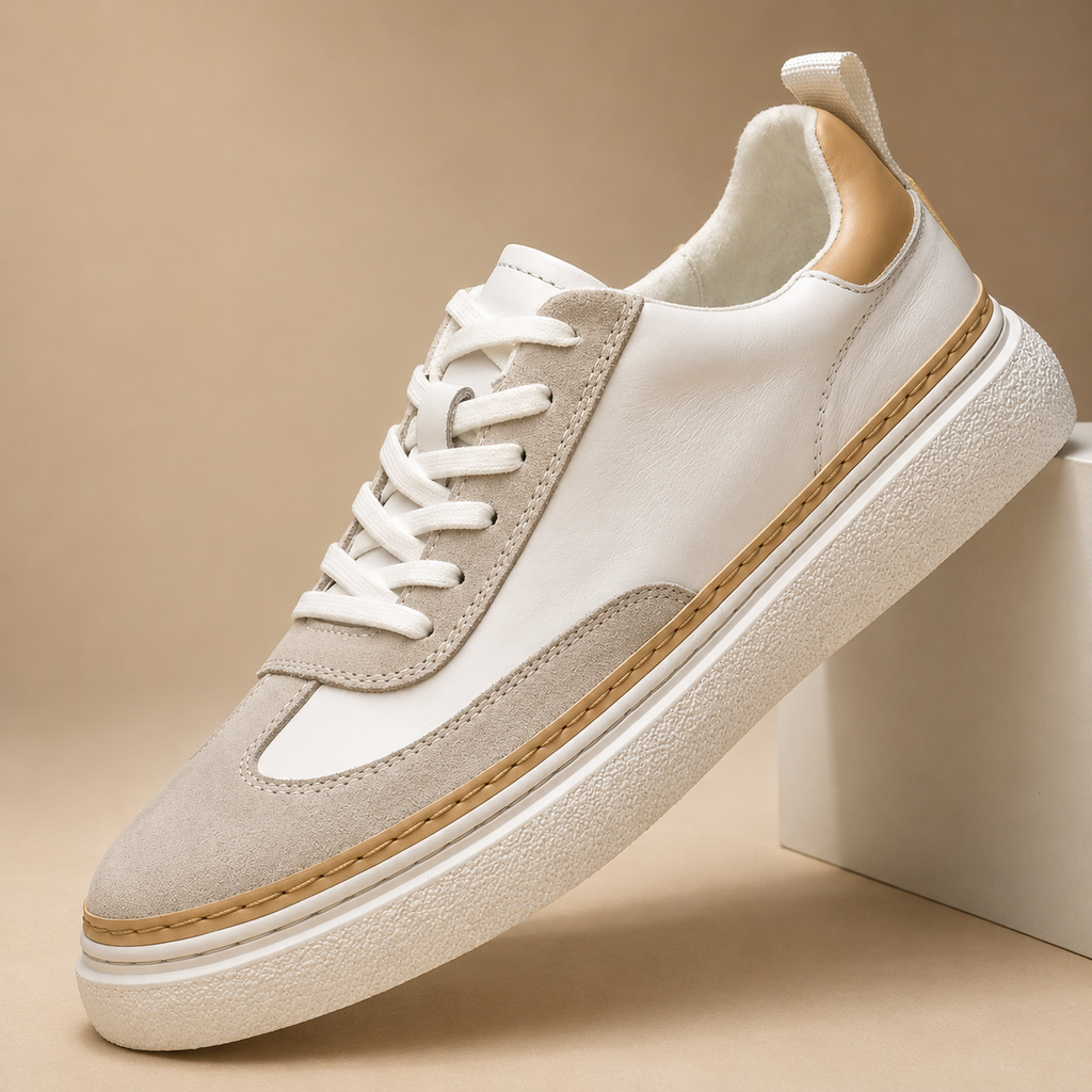Marco Men's Genuine Leather Sneakers