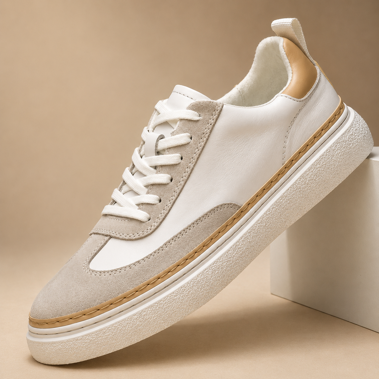Marco Men's Genuine Leather Sneakers