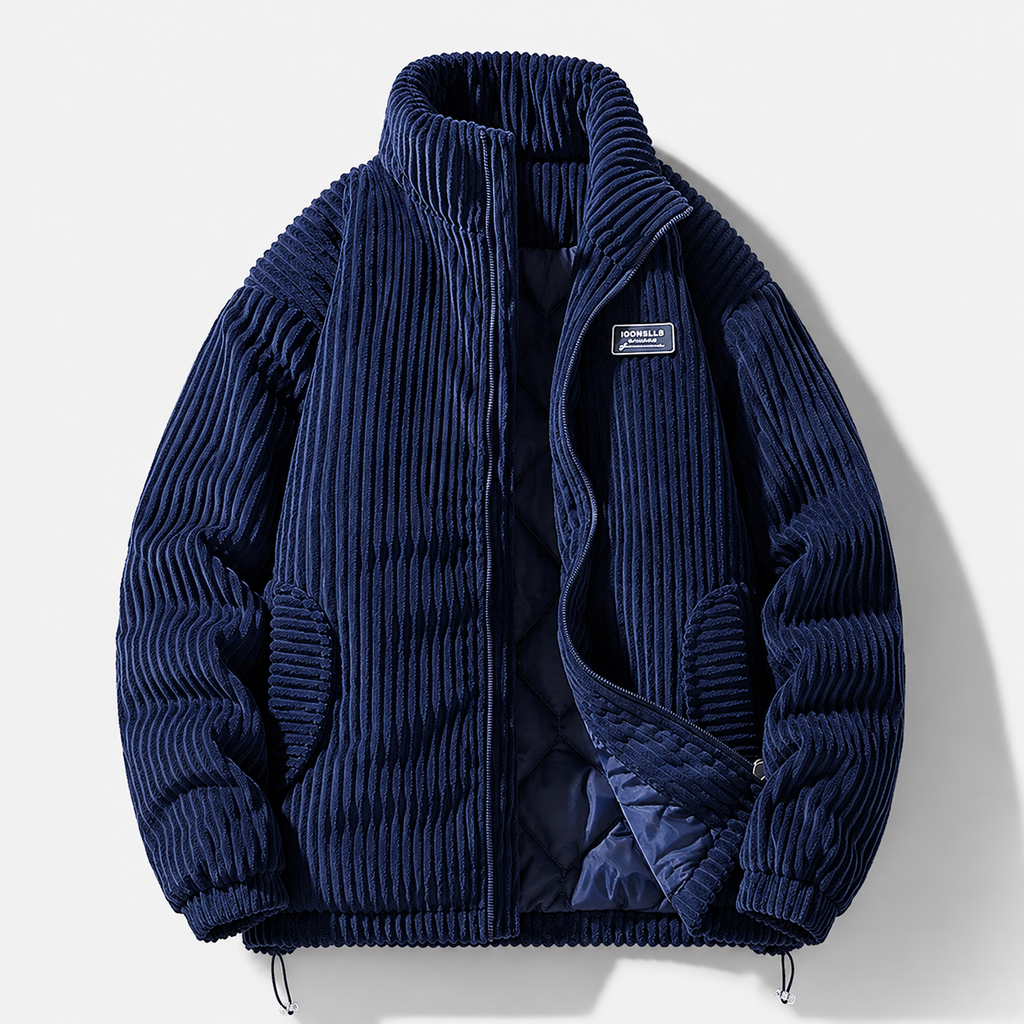 Matthias Men's Corduroy Puffer Jacket