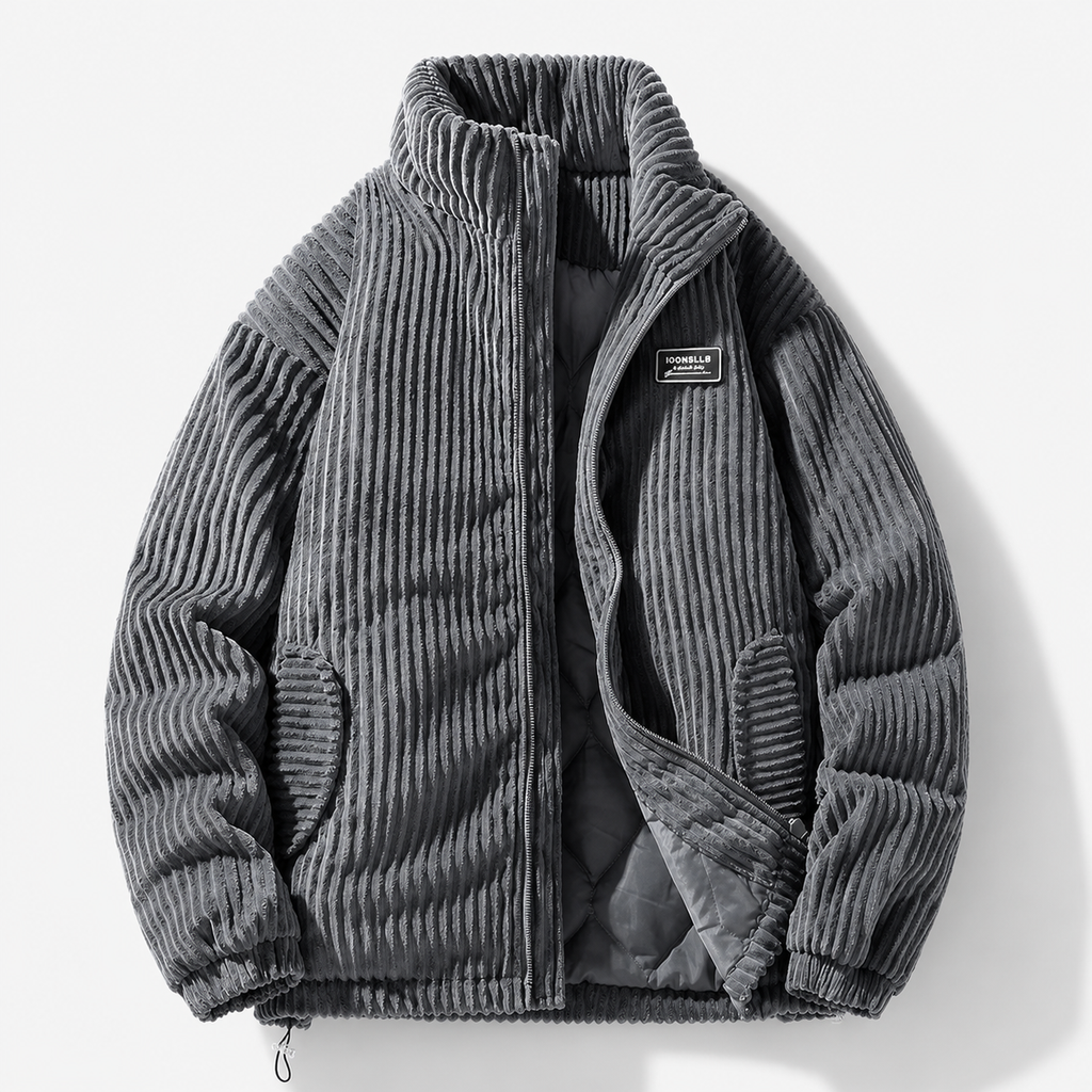 Matthias Men's Corduroy Puffer Jacket