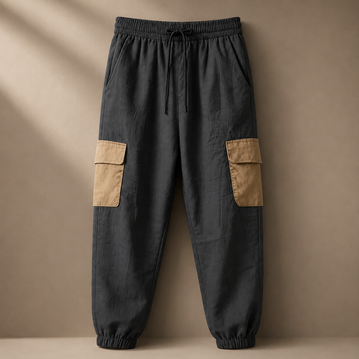 Nathaniel Men's Drawstring Straight Leg Pants