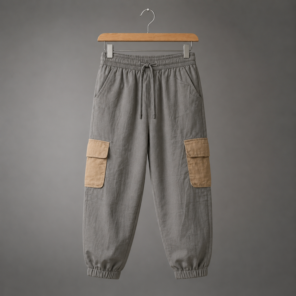 Nathaniel Men's Drawstring Straight Leg Pants