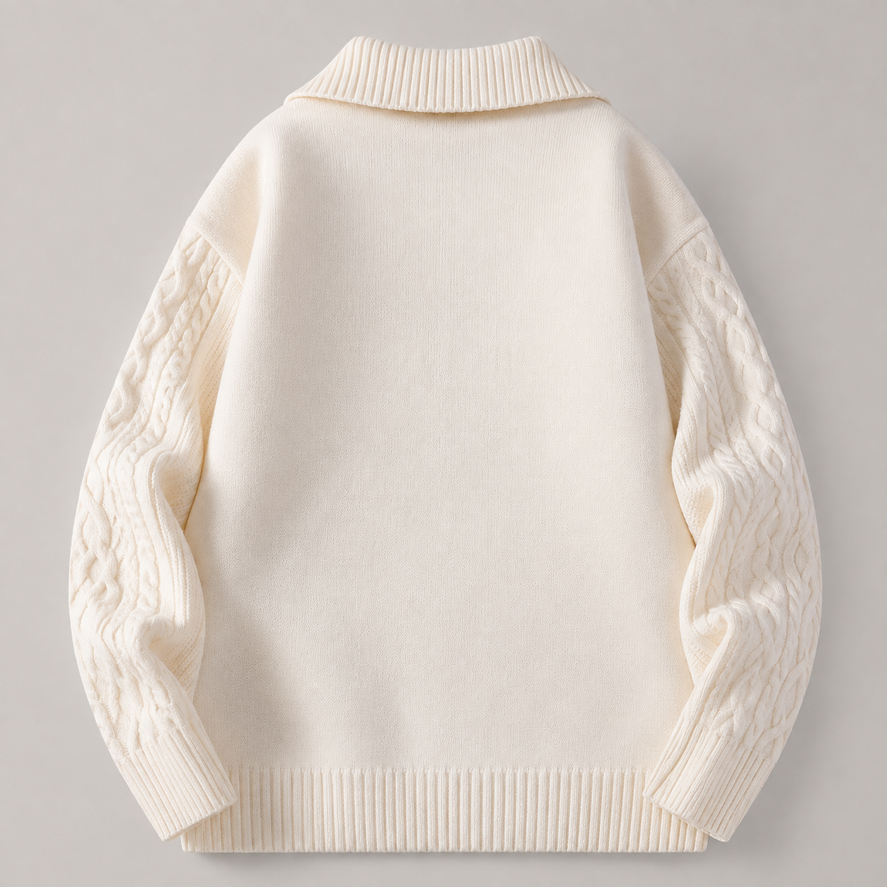 Nolan Button Front Cable Knit Cardigan