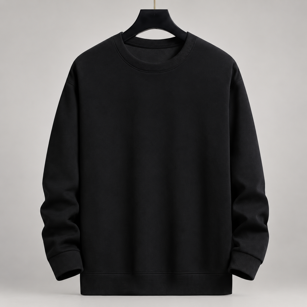 Nolan Men’s Classic Crewneck Pullover Sweatshirt