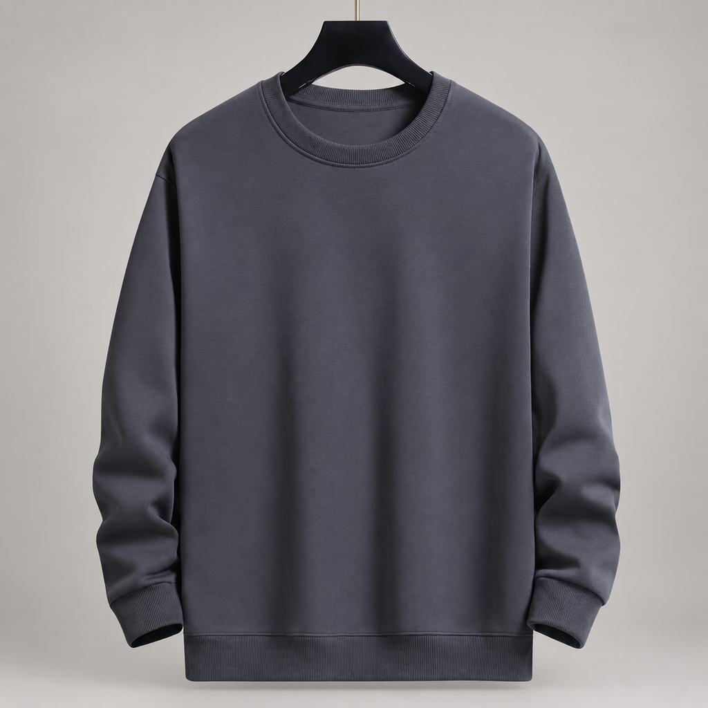 Nolan Men’s Classic Crewneck Pullover Sweatshirt