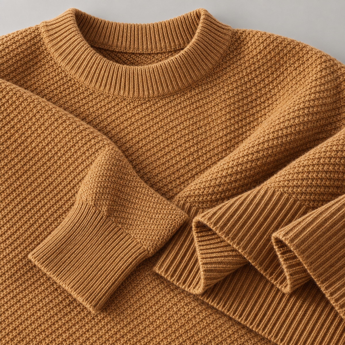 Oliver Textured Knit Crewneck Sweater