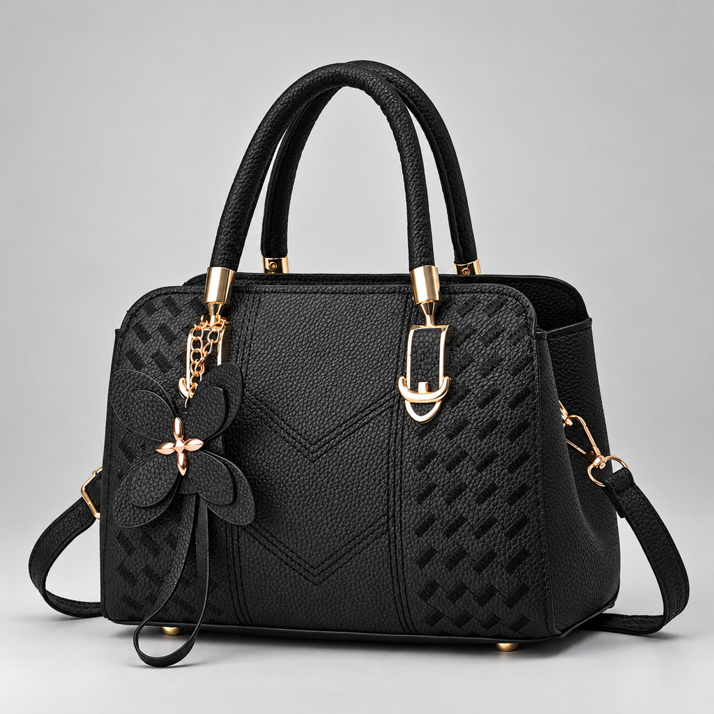 Mira Moreau Women’s Structured Satchel with Shoulder Strap