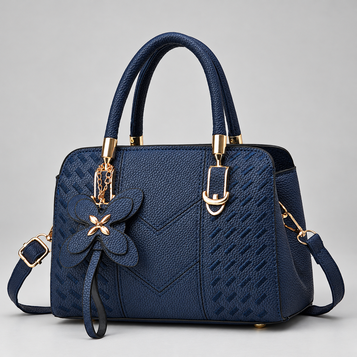 Mira Moreau Women’s Structured Satchel with Shoulder Strap