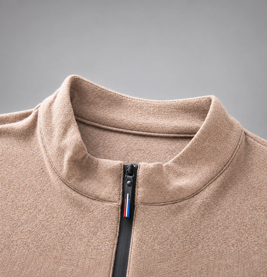 Preston Men’s Color-Block Quarter-Zip Pullover