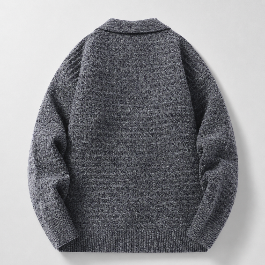 Reagan Button Front Collared Cardigan
