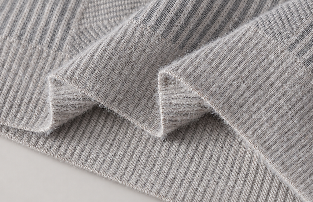 Remy Men’s Geometric Quarter-Zip Knit Sweater