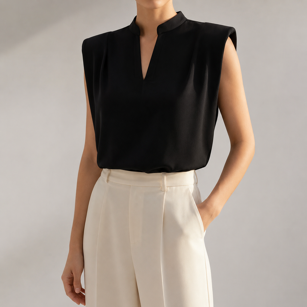 Savannah Lightweight  Flutter Sleeve Blouse