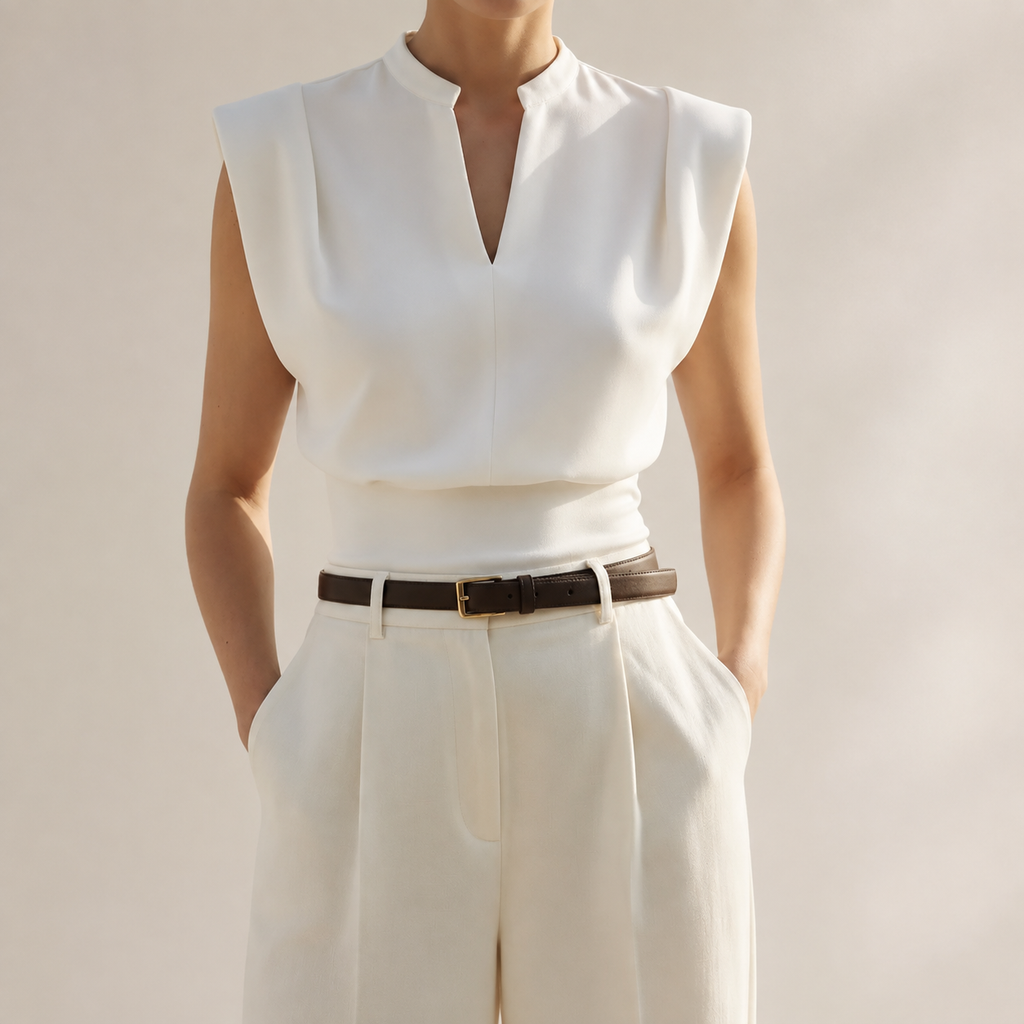 Savannah Lightweight  Flutter Sleeve Blouse