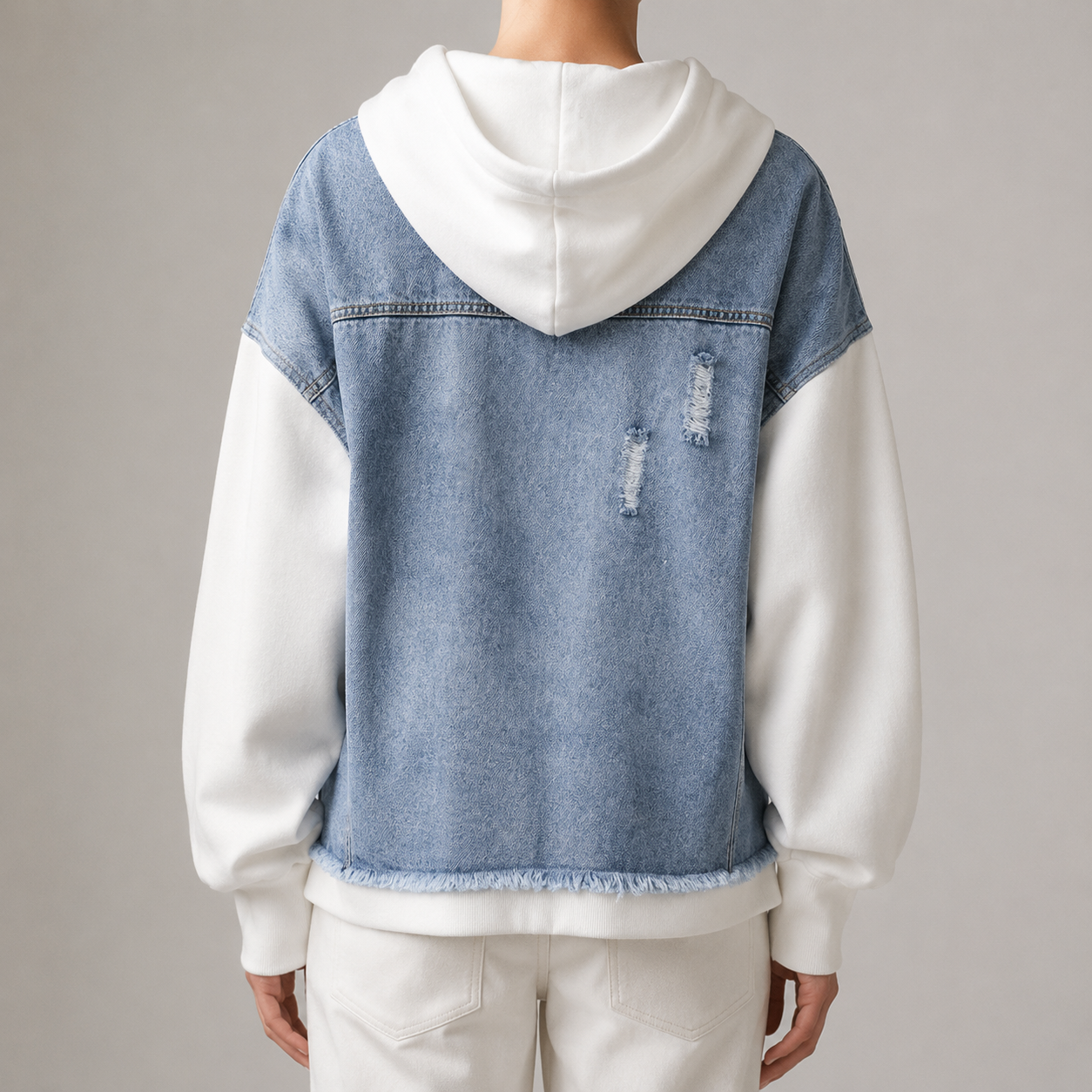 Sofia Denim Hoodie Jacket