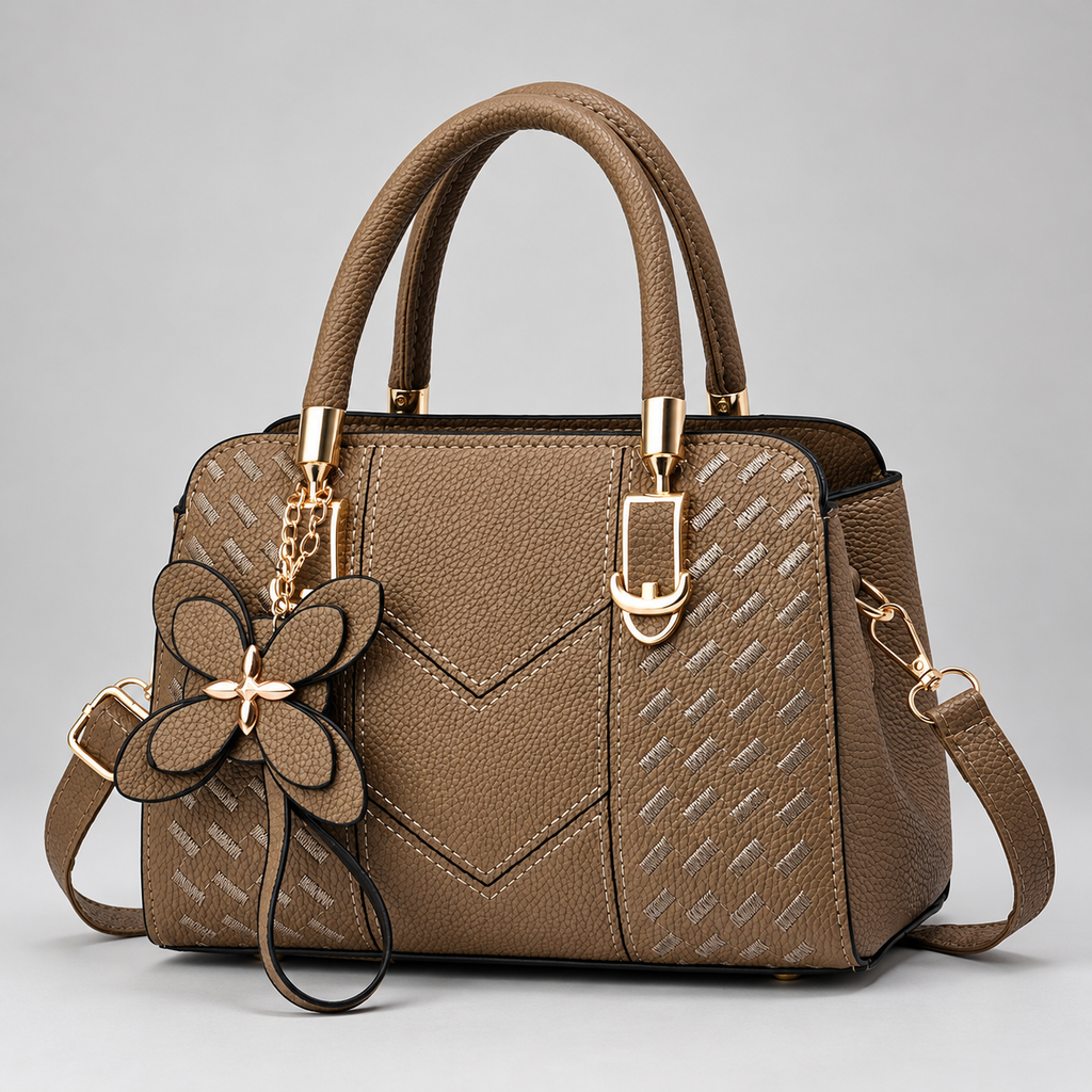 Mira Moreau Women’s Structured Satchel with Shoulder Strap
