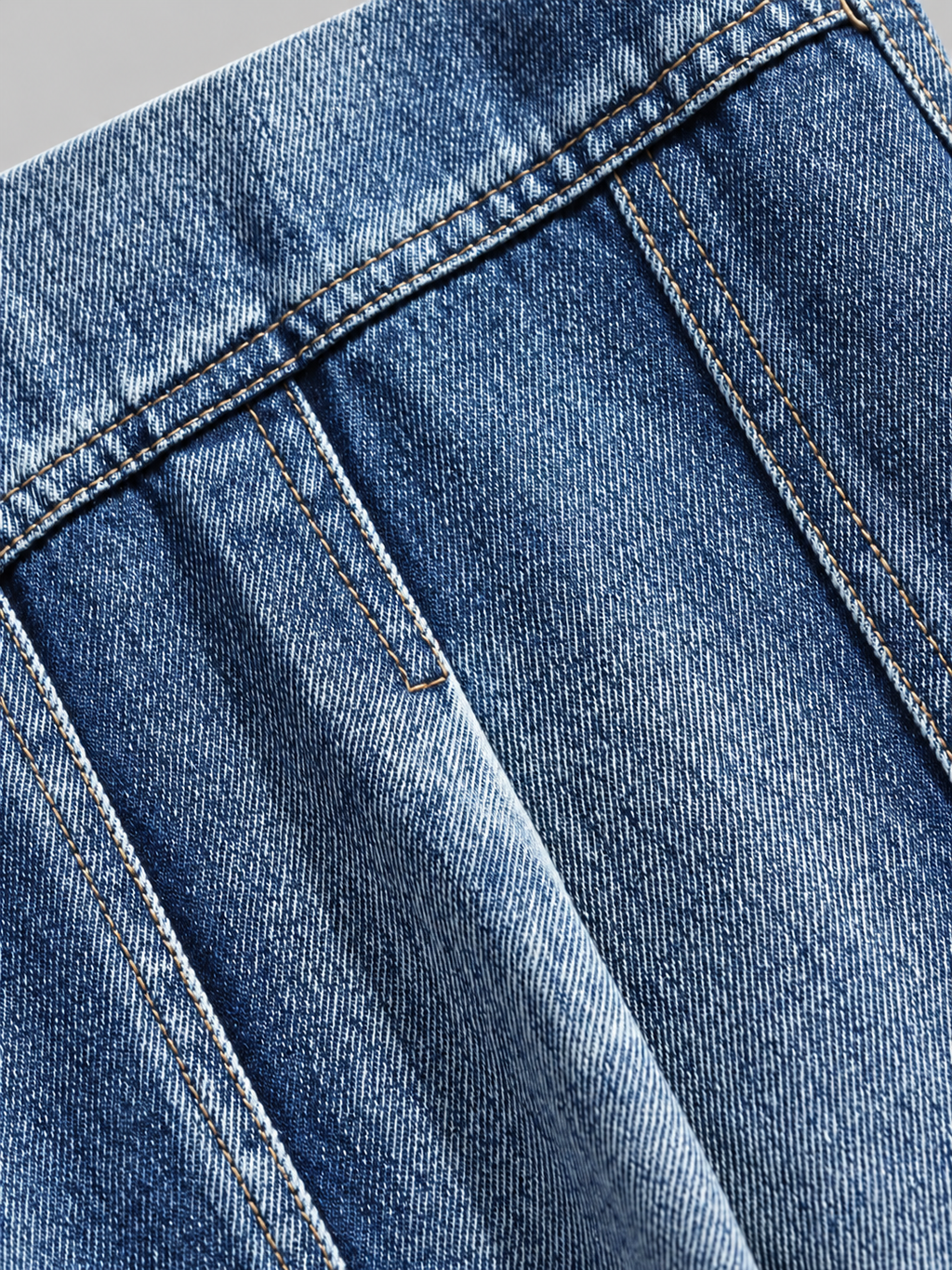Thierry Men’s Washed Panel Wide-Leg Jeans