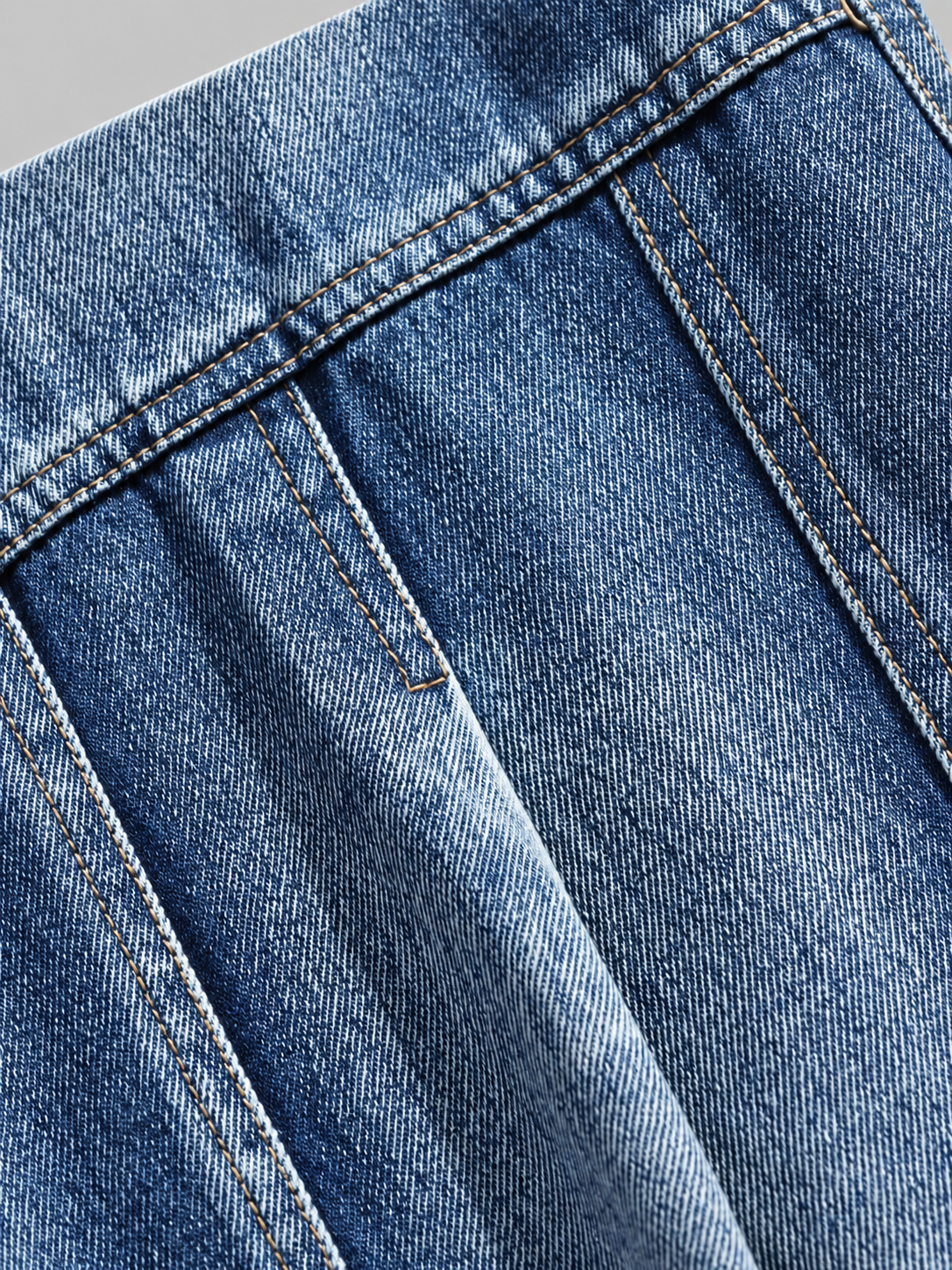Thierry Men’s Washed Panel Wide-Leg Jeans