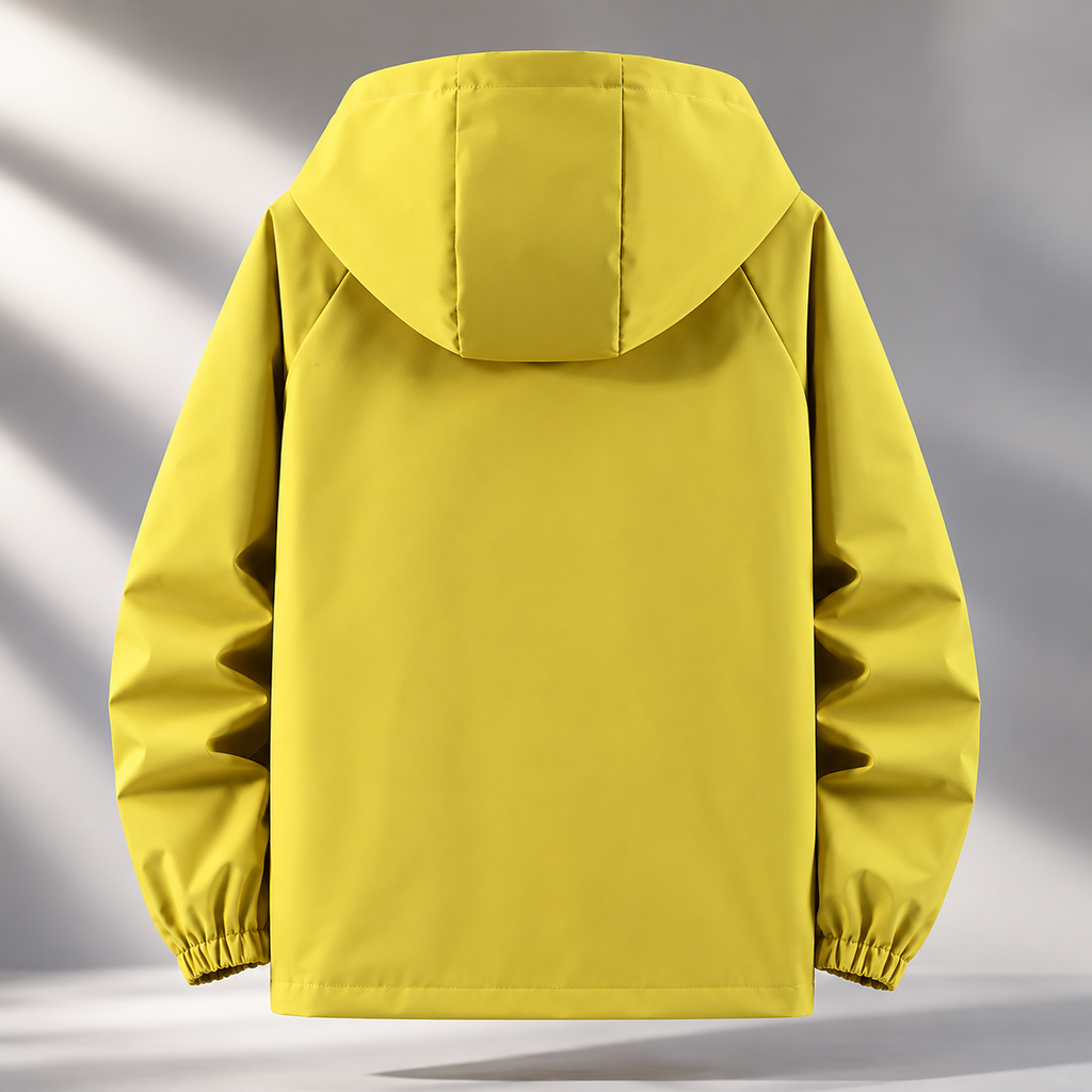Tristan Lightweight Windbreaker Hooded Zip Jacket