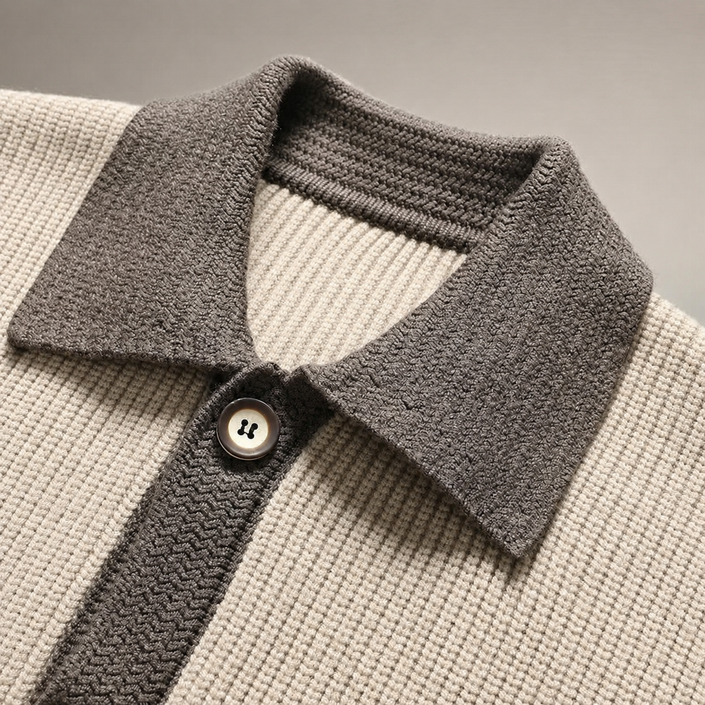 Wesley Button Front Knit Cardigan