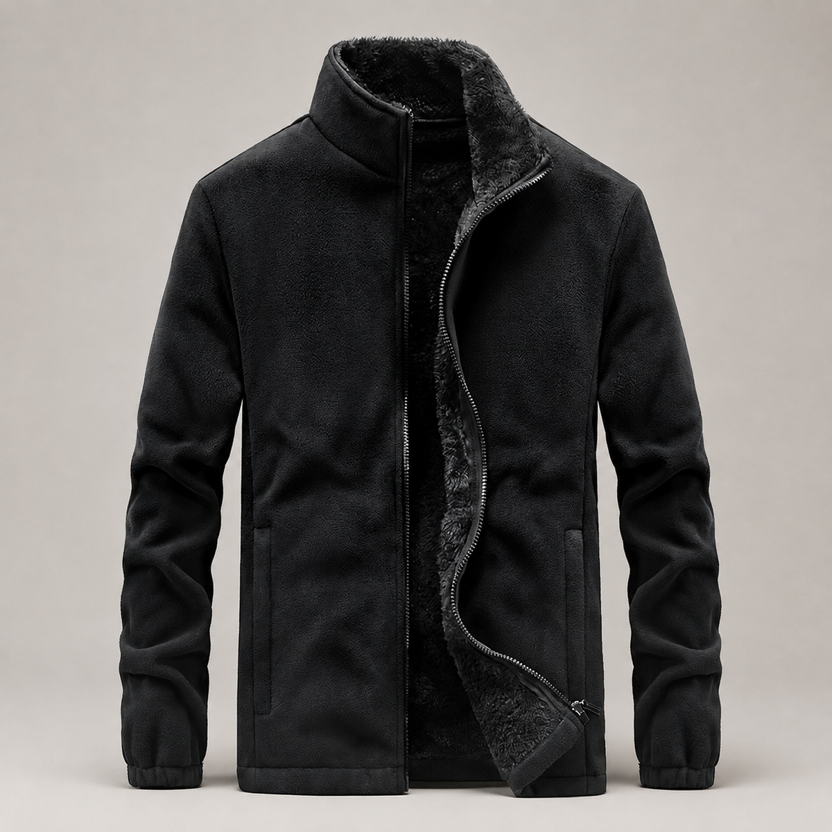 Weston Men’s Fleece-Lined Full-Zip Jacket