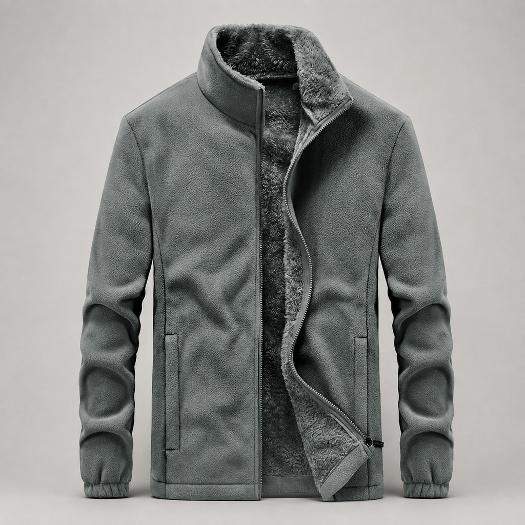 Weston Men’s Fleece-Lined Full-Zip Jacket
