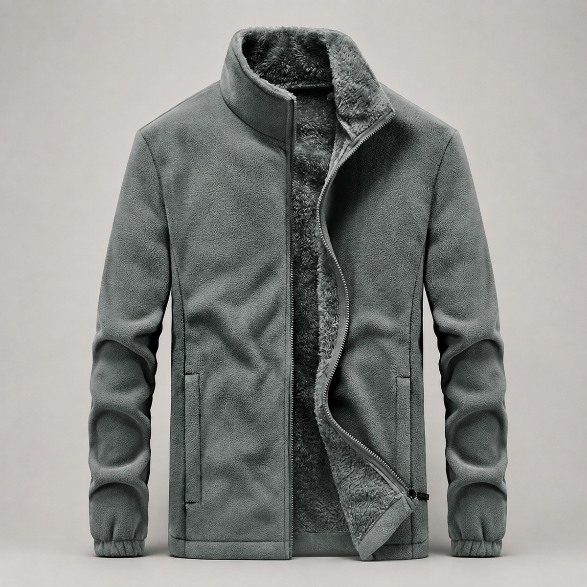 Weston Men’s Fleece-Lined Full-Zip Jacket