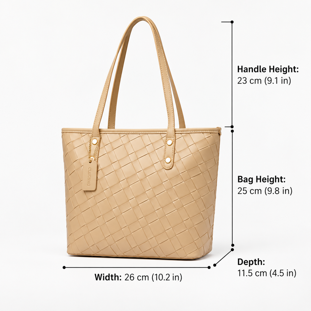 Giulietta Women’s Large Woven Carryall Tote Bag